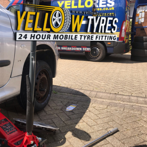 Yellow Tyres Best 24 Hour Mobile Tyre Fitters Near Me/London