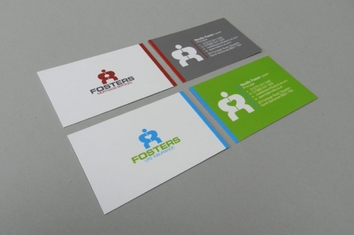 Two Logo Designs, Brand Identity, Business Card Designs