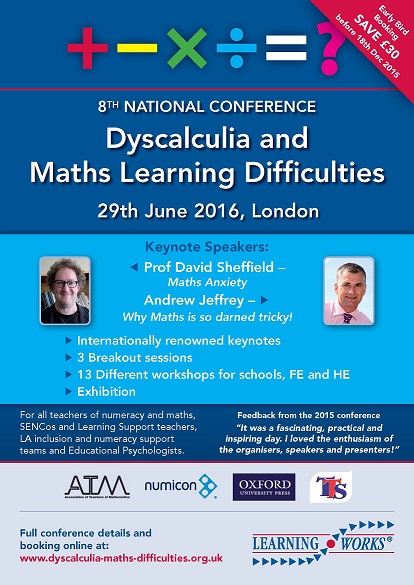 8th National Dyscalculia and MLD Conference 2016