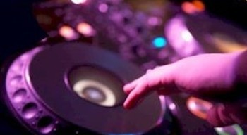 DJ in the mix with CDJ 1000