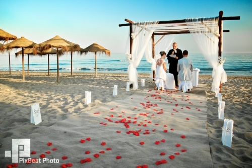 Seaside Beach Wedding in Marbella